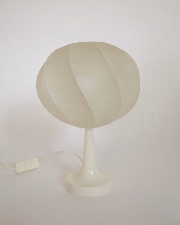 Goldkant Leuchten Friedel Wauer Cocoon Table Lamp, Germany 1970s