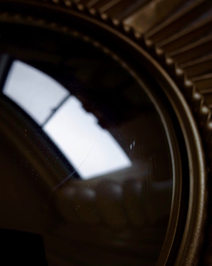 Chaty Vallauris – “Witch Mirror” France, 1960s XXL - Ø95cm