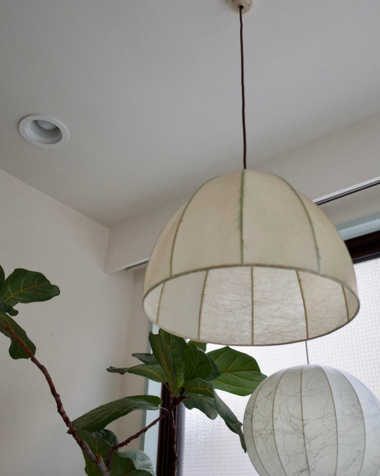 Goldkant Leuchten Germany - Friedel Wauer Cocoon shade lamp 1970s